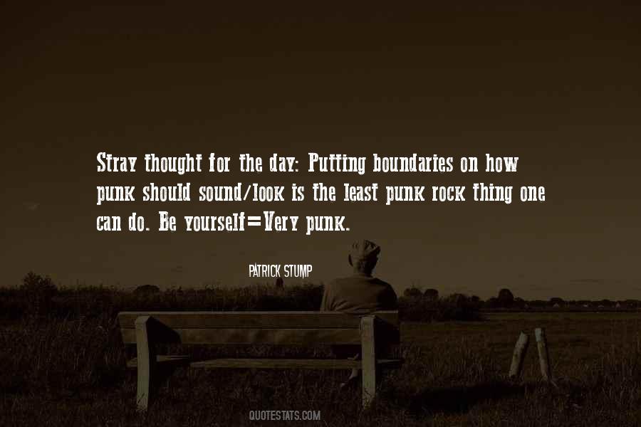 Rock Punk Quotes #359897