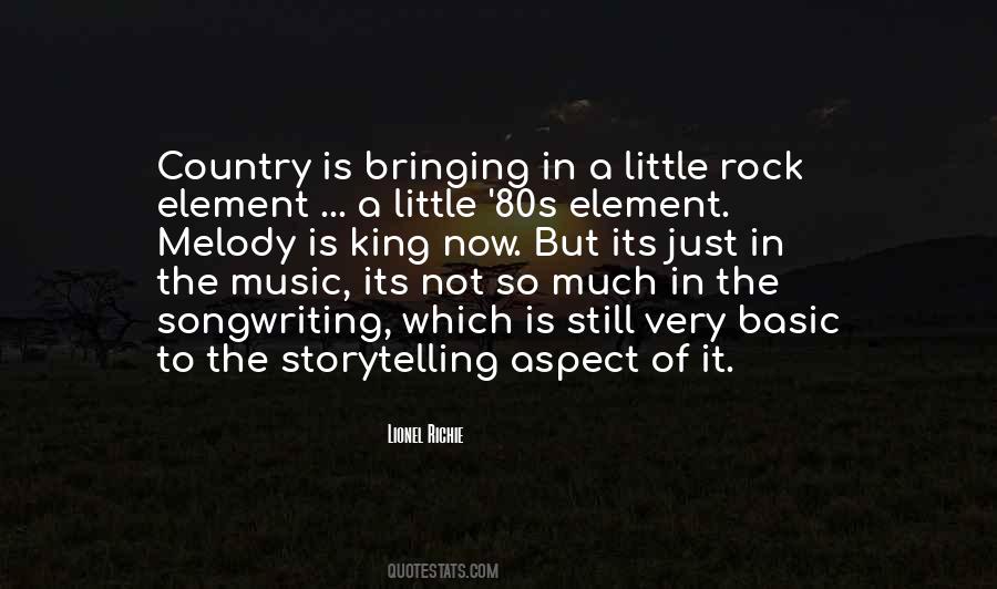 Rock Songwriting Quotes #1785868