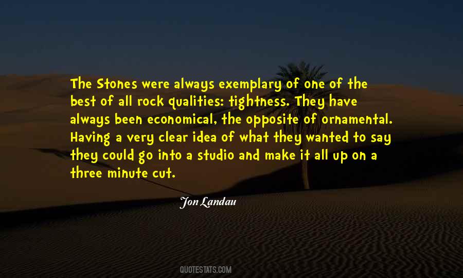 Rock Stones Quotes #63700