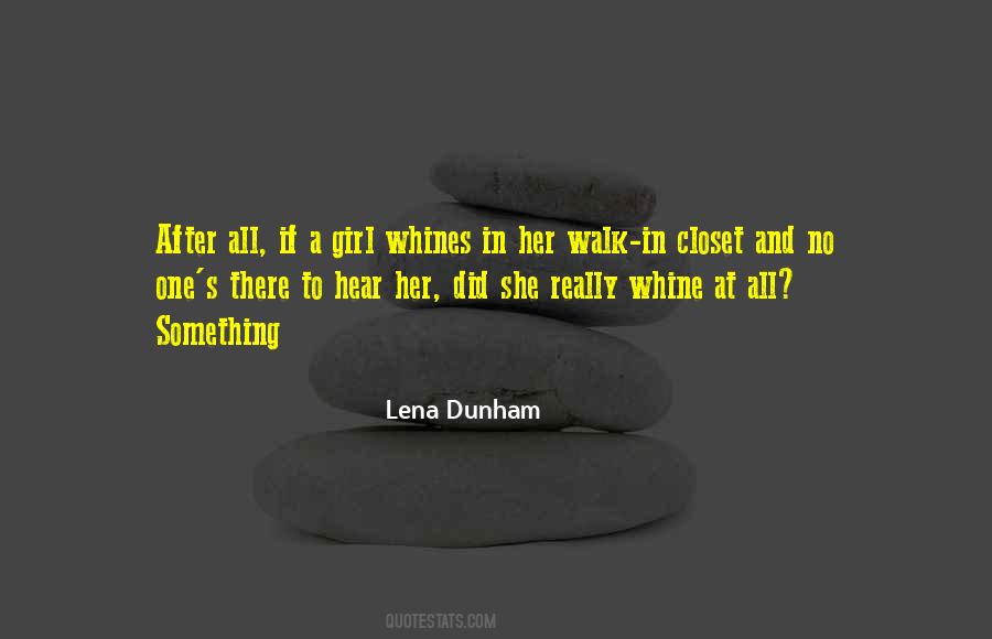 Quotes About Lena Dunham #400062