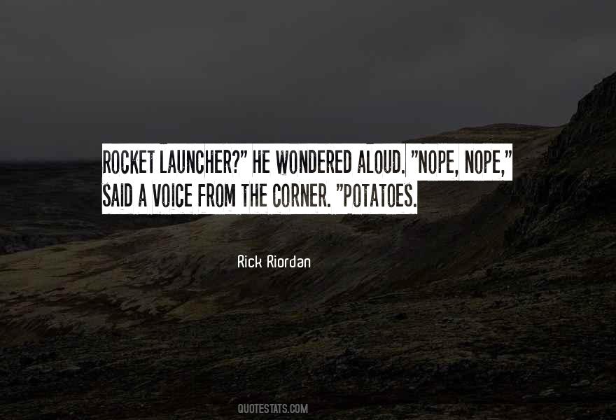 Rocket Launcher Quotes #780623