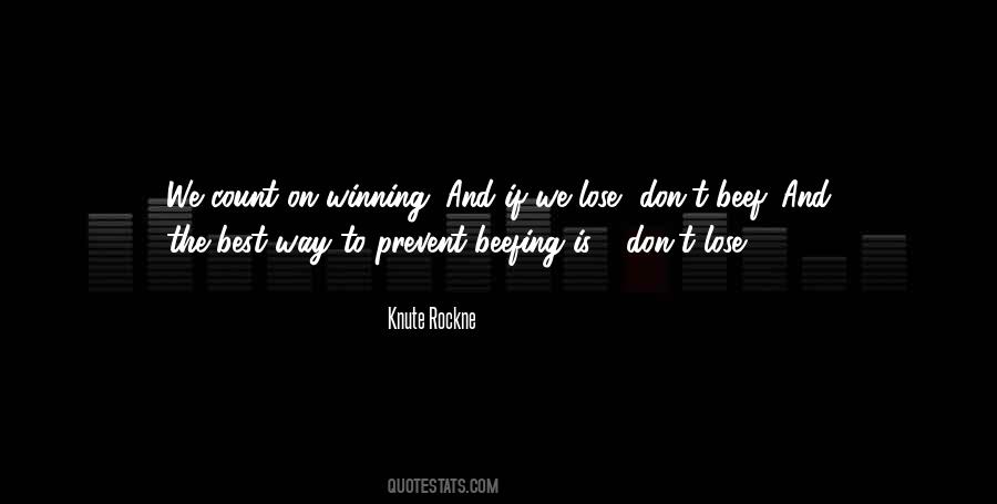 Rockne Quotes #14381