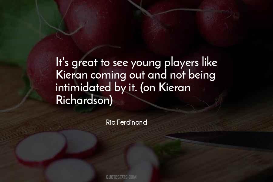 Quotes About Rio Ferdinand #1367813