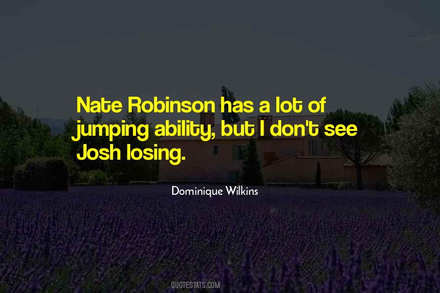 Quotes About Nate Robinson #1743172