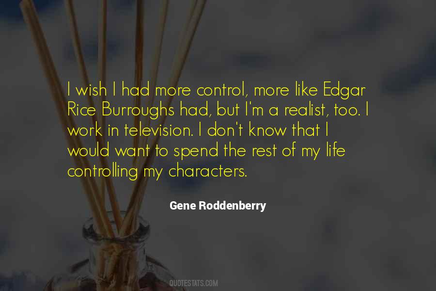 Roddenberry Quotes #1566365