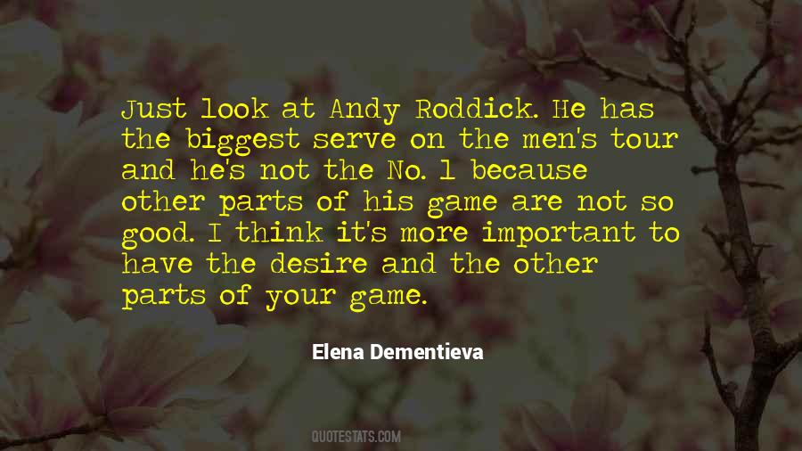 Roddick Quotes #1831077