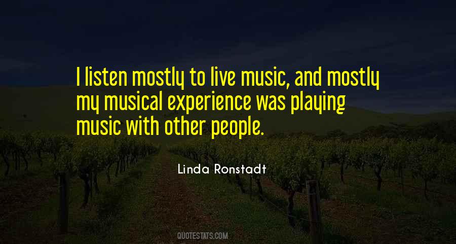 Quotes About Linda Ronstadt #577984