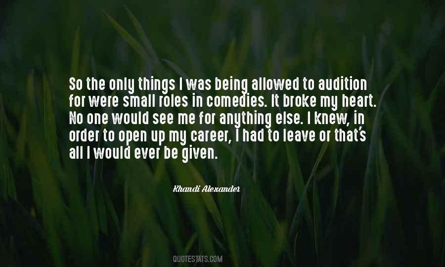 Quotes About Being Open #14904