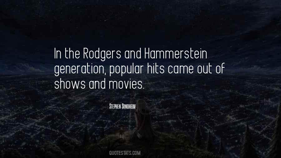 Rodgers Quotes #1194817