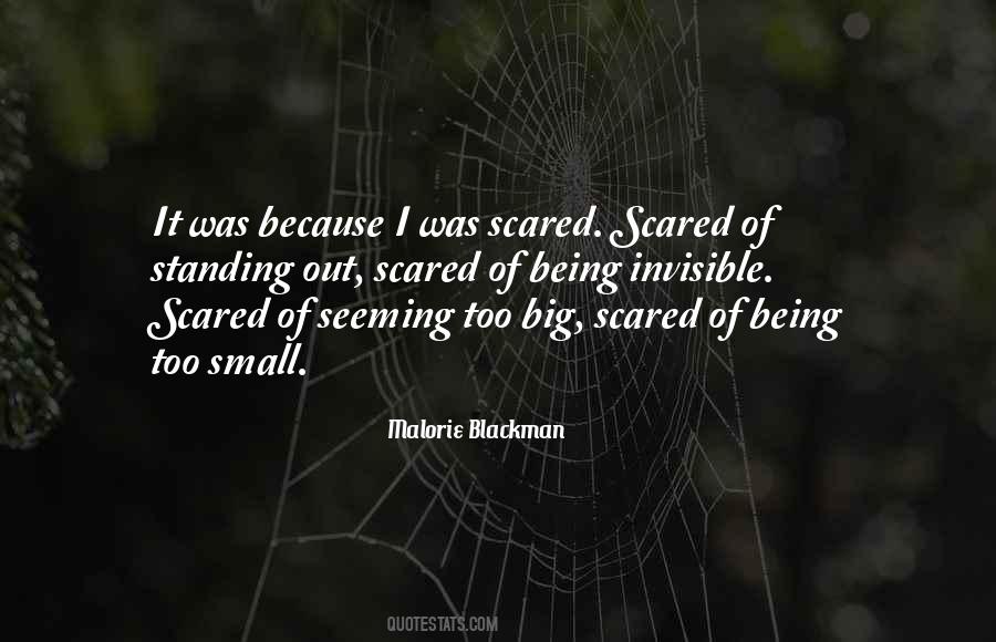 Quotes About Being Scared Of Yourself #84628