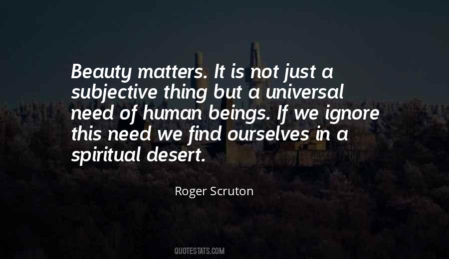 Roger Scruton Why Beauty Matters Quotes #557239