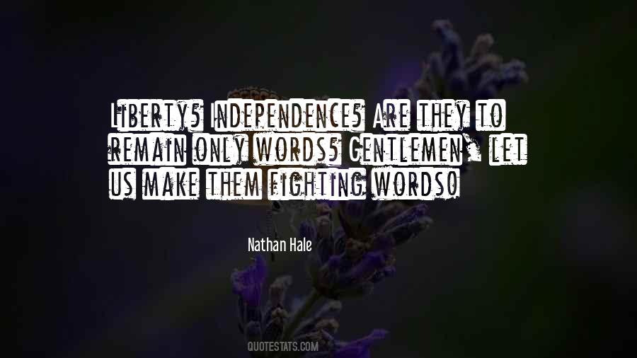 Quotes About Nathan Hale #87763