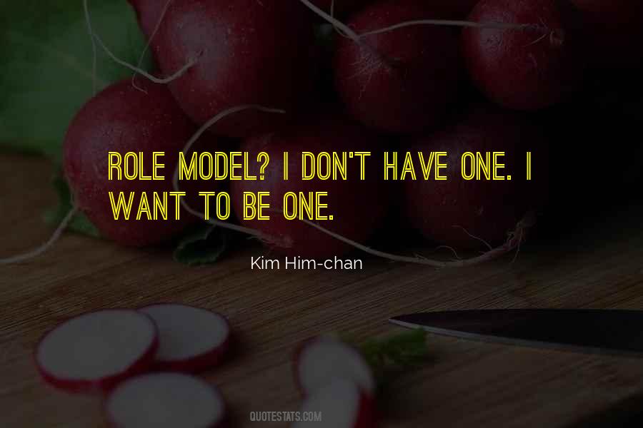 Role Model Quotes #1237312