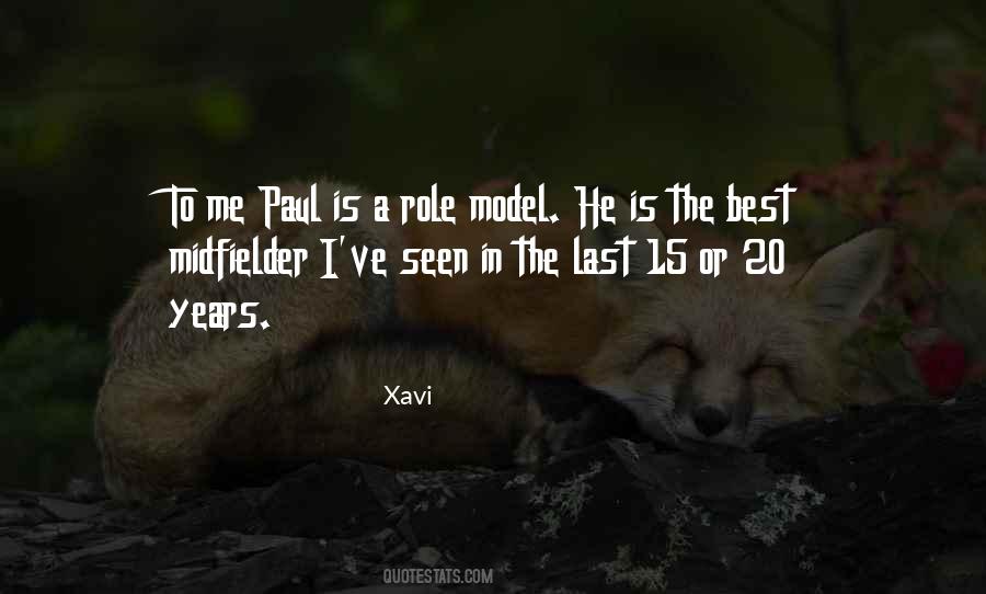 Role Model Quotes #1401279