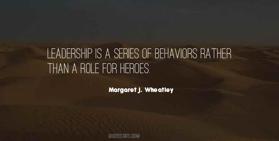 Role Of Leadership Quotes #366440