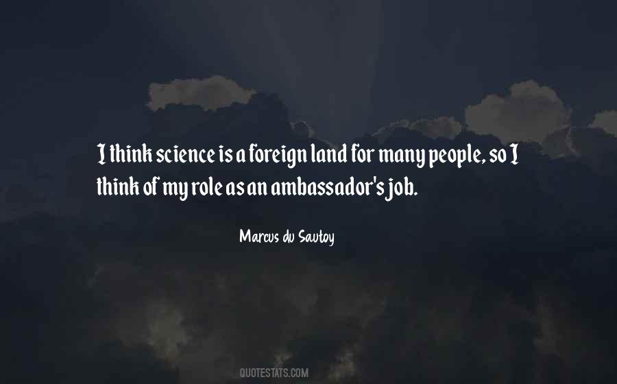 Role Of Science Quotes #1036083
