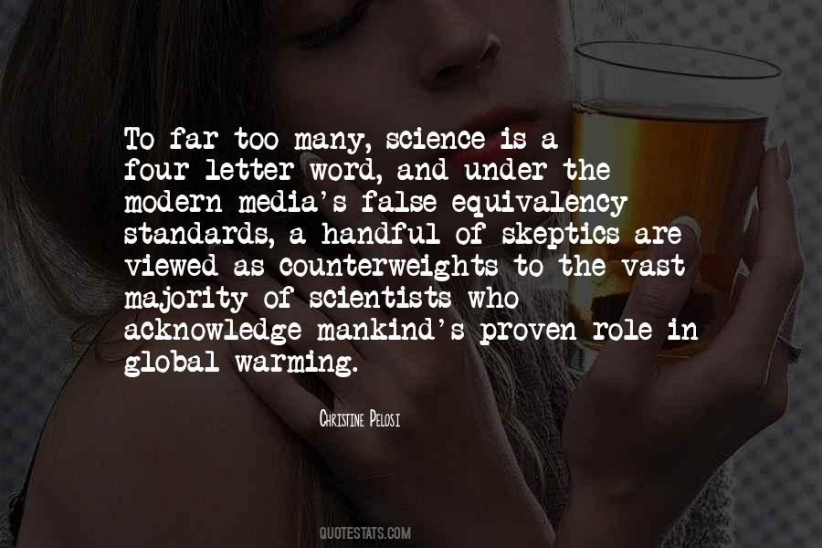 Role Of Science Quotes #1268627