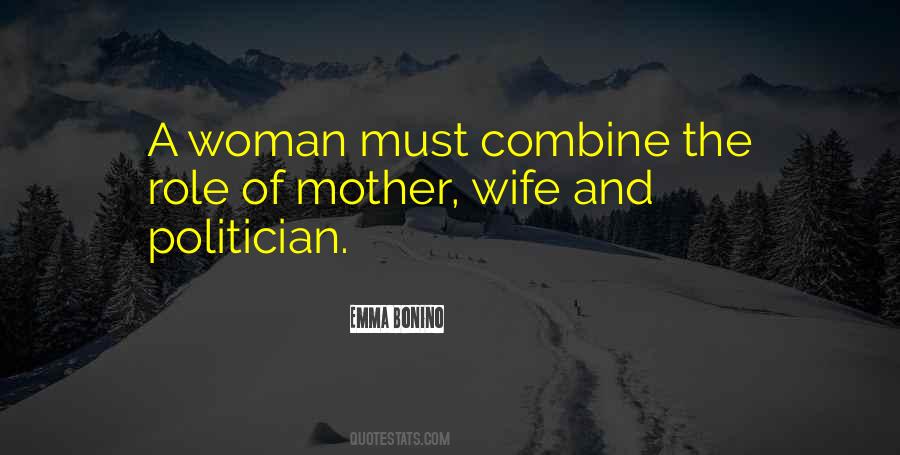 Role Of Wife Quotes #1461239