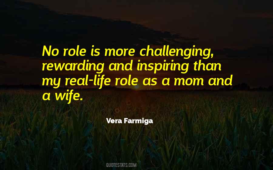 Role Of Wife Quotes #78971