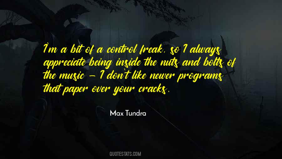 Quotes About Being A Control Freak #1736347