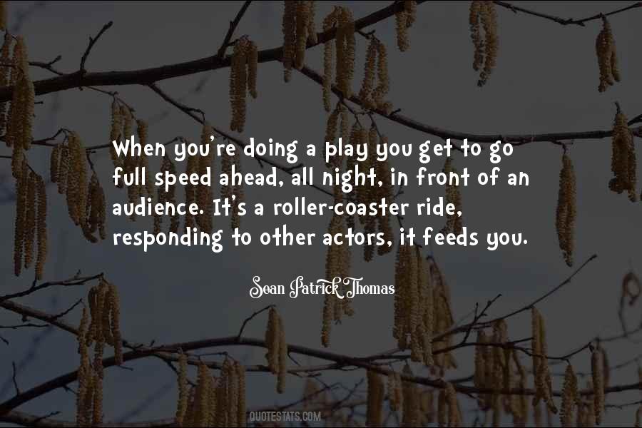 Roller Coaster Ride Quotes #976314