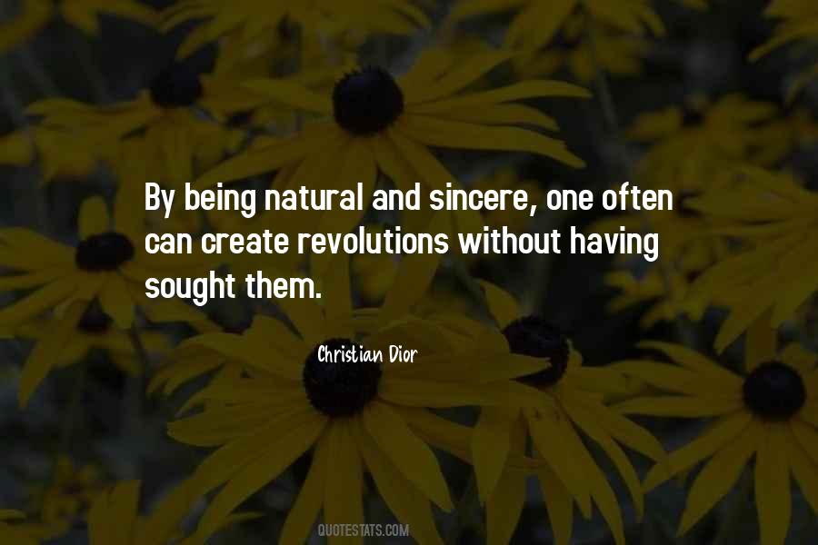 Quotes About Being Natural #1484879