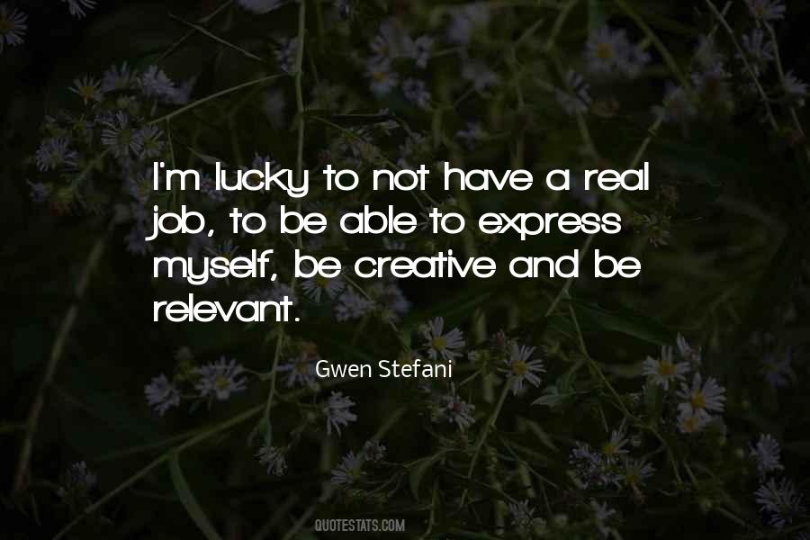 Quotes About Gwen Stefani #462714