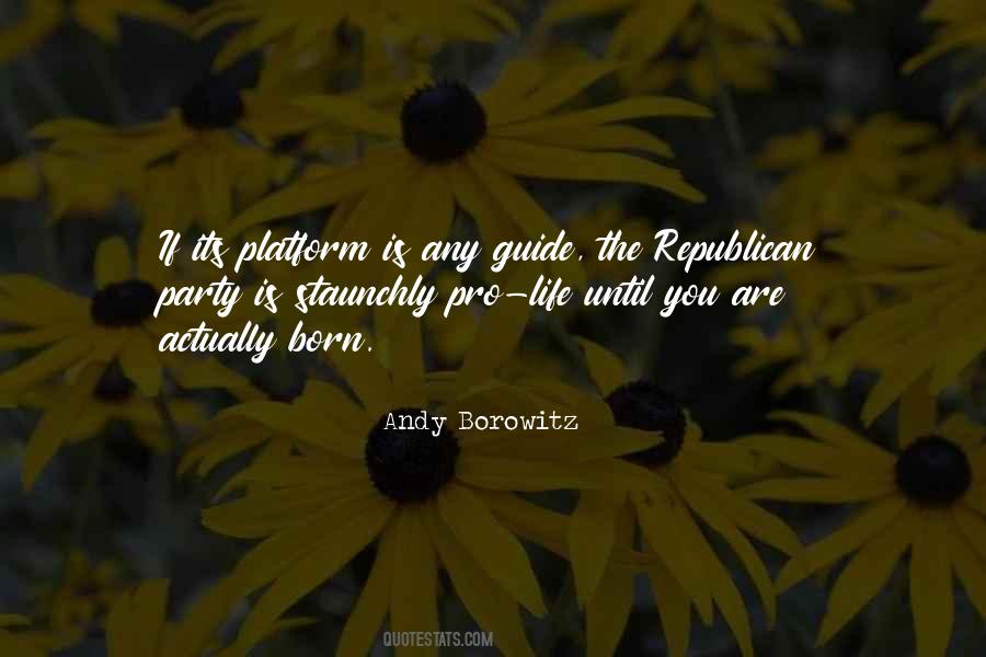 Quotes About Republican Party #1404573