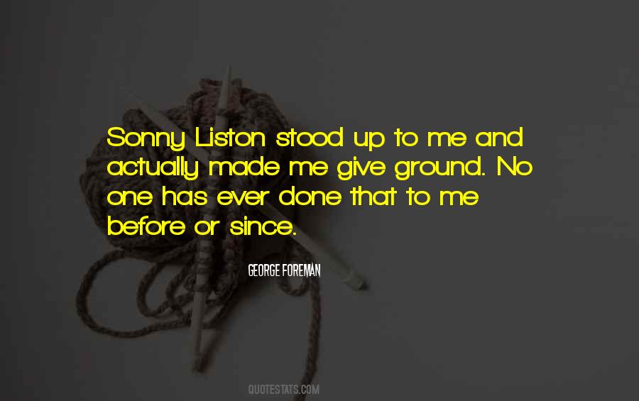 Quotes About Sonny Liston #1379442