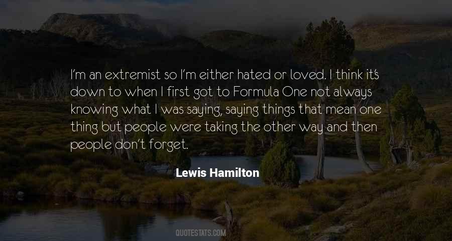 Quotes About Lewis Hamilton #1591861