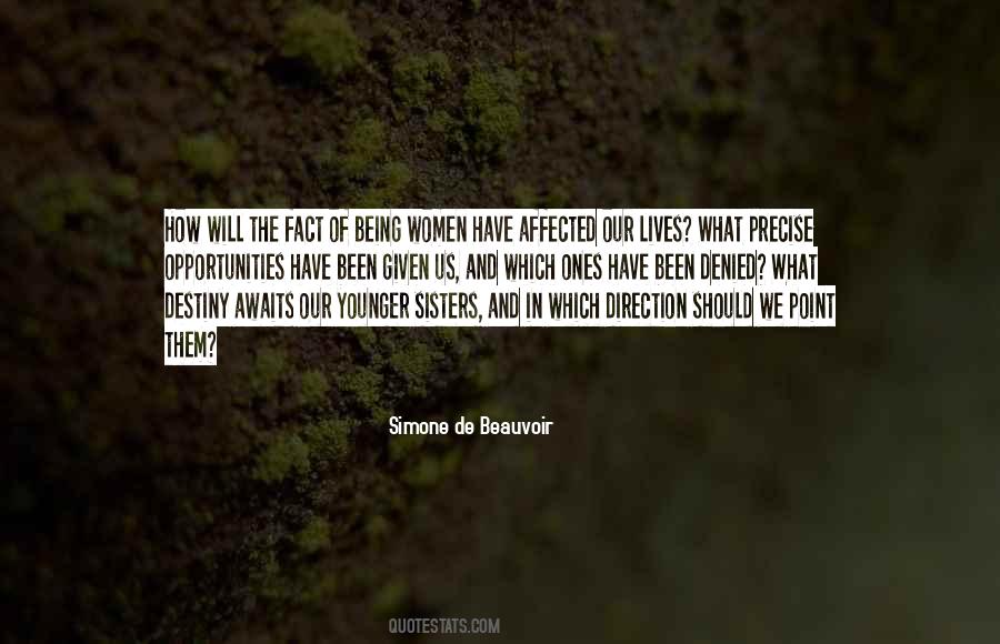 Quotes About Simone De Beauvoir #13685