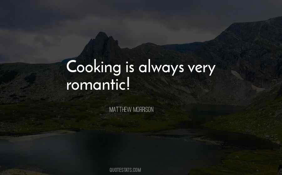 Romantic Cooking Quotes #1794870