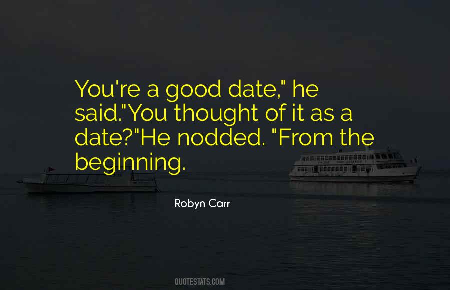 Romantic Date Quotes #1669944