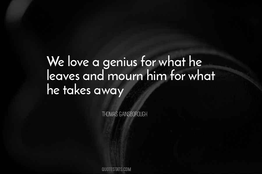 Quotes About Thomas Gainsborough #480136