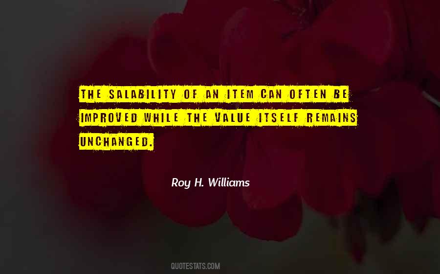 Quotes About Roy Williams #34493