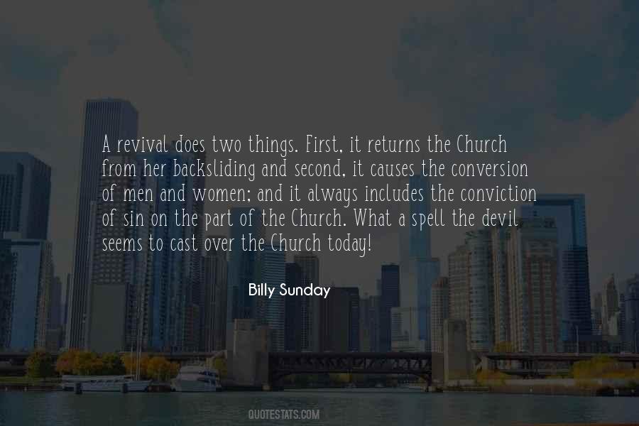 Quotes About Billy Sunday #1574763