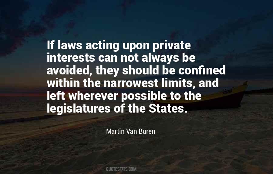 Quotes About Martin Van Buren #1104942