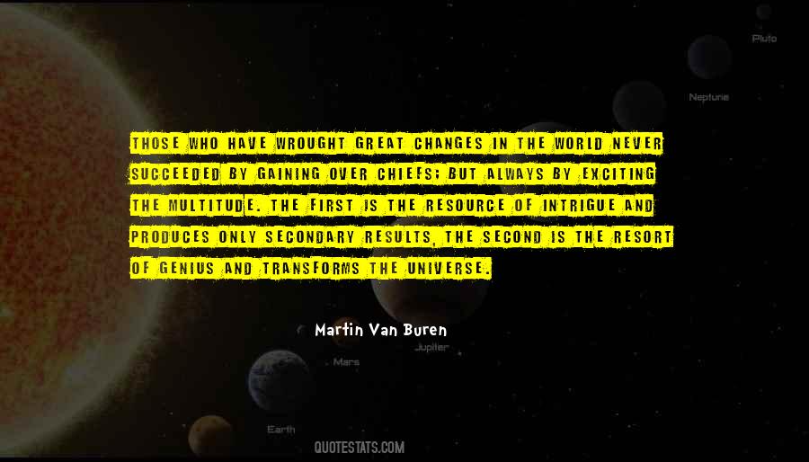 Quotes About Martin Van Buren #168251