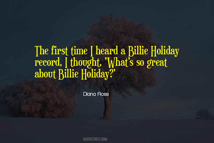 Quotes About Billie Holiday #1873549