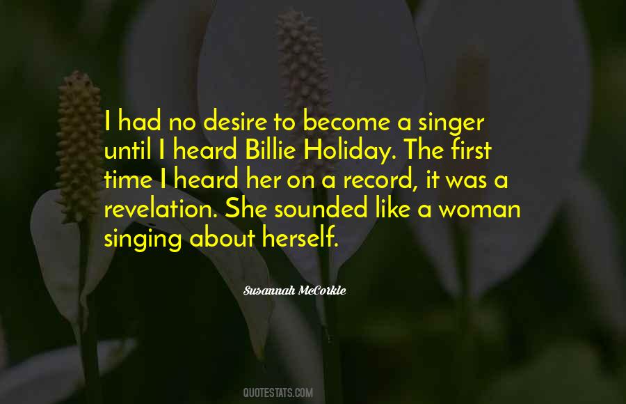 Quotes About Billie Holiday #319515