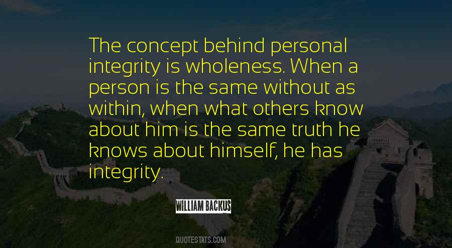 Quotes About Integrity #1645654