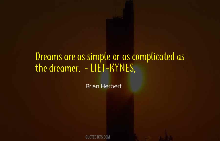 Quotes About The Dreamer #163889