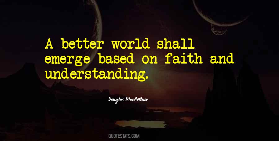 Quotes About Better World #1158918