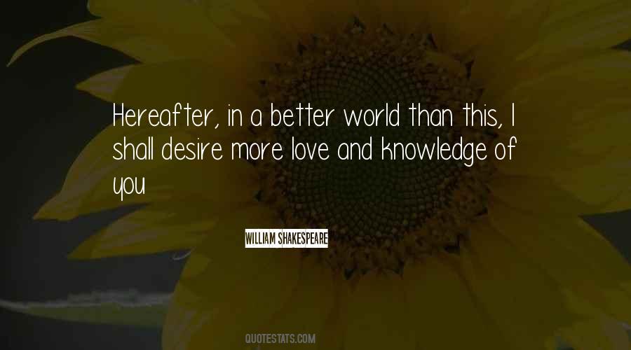 Quotes About Better World #1189115