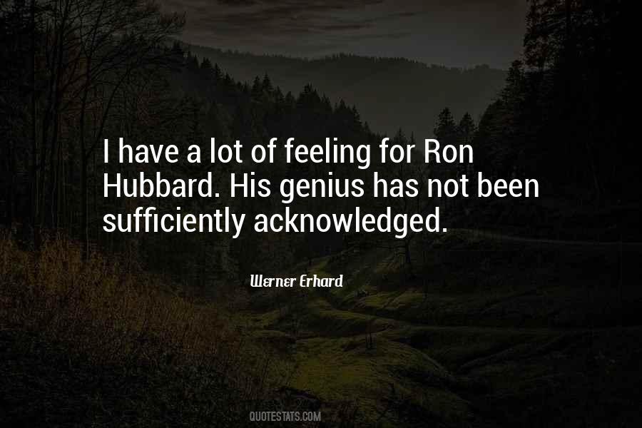 Ron Hubbard Quotes #1220623