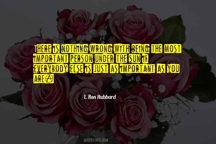 Ron Hubbard Quotes #673774