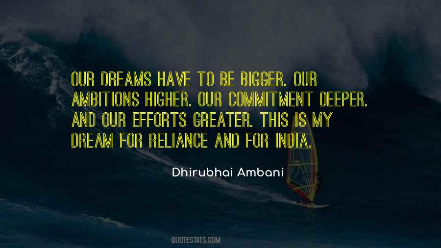 Quotes About Ambitions And Dreams #552303