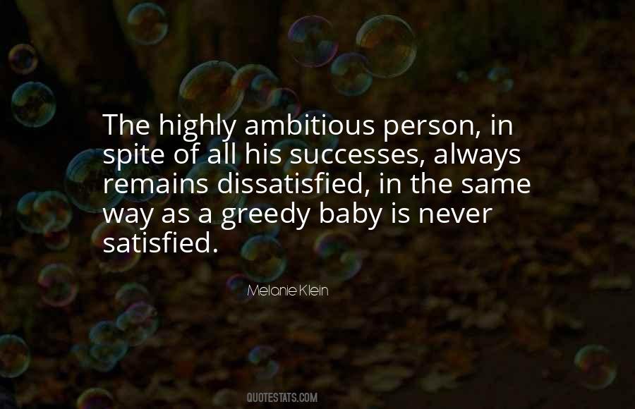 Quotes About Ambitious Person #458025