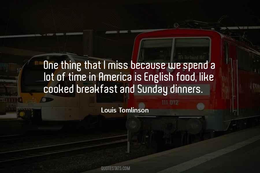 Quotes About Sunday Dinners #905137