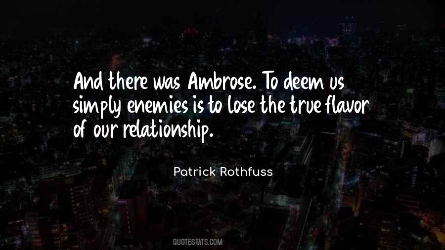 Quotes About Ambrose #81267